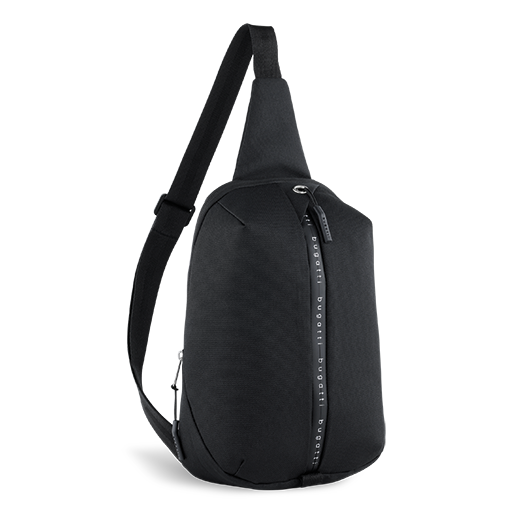 bugatti Schultertasche aus der Passion-Serie mit verstellbarem Gurt und Sicherheitsöse