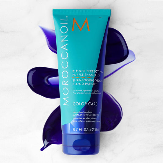 Moroccanoil Blonde Perfecting Purple Shampoo