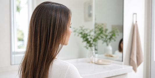 Feines plattes Haar ohne Volumen als Haarproblem