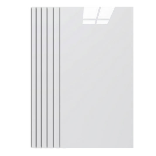H-basics Klebefliesen Weiß Clear 60x30 cm
