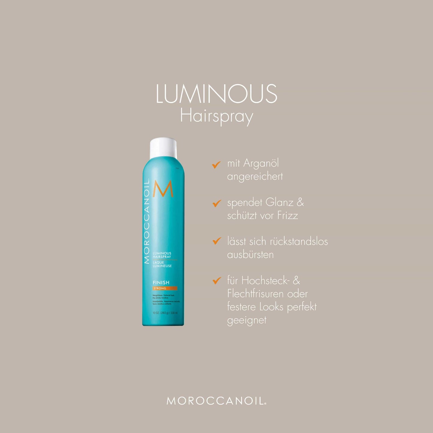 Moroccanoil Luminöses Haarspray medium hold
