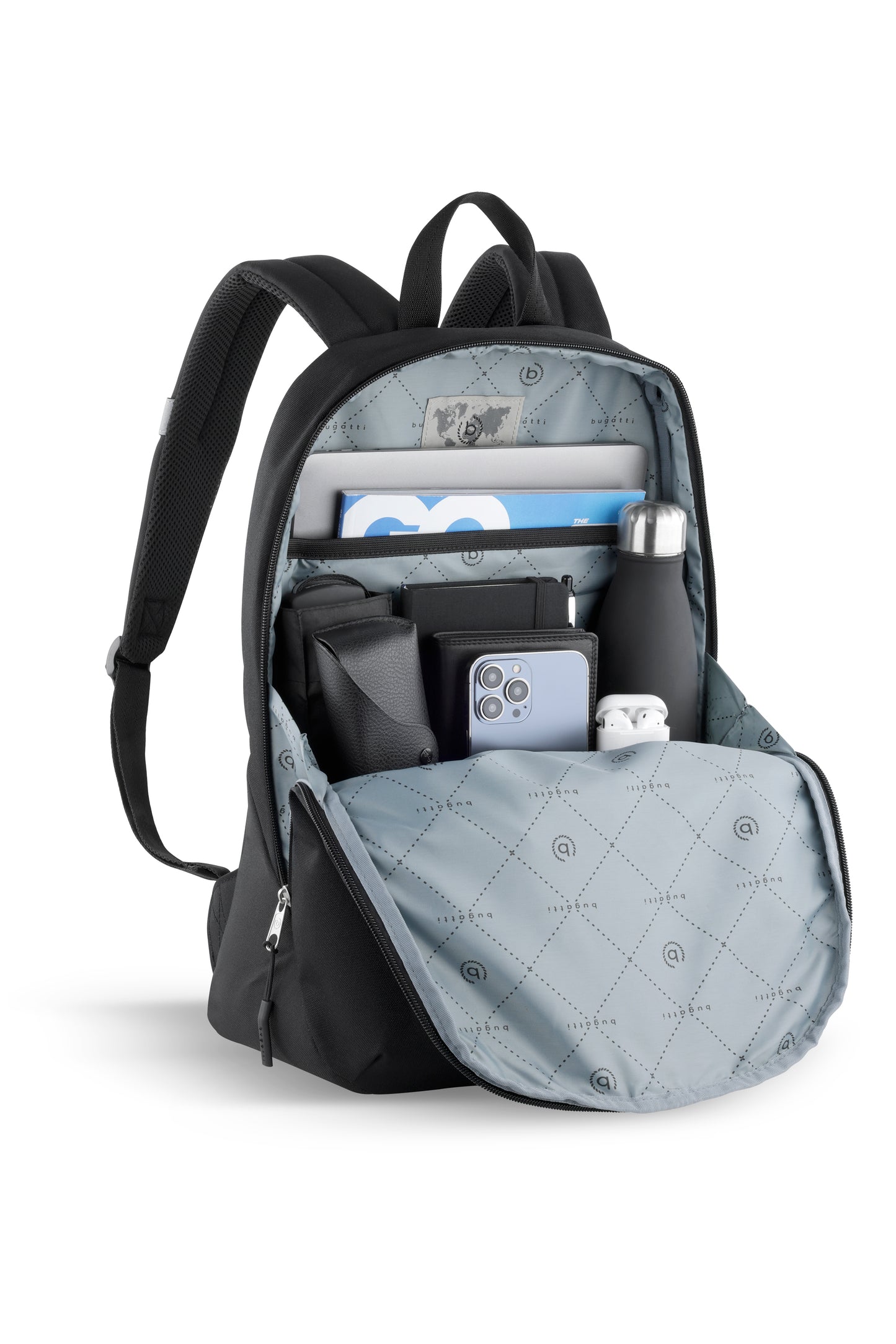 bugatti Rucksack – mit Zubehör