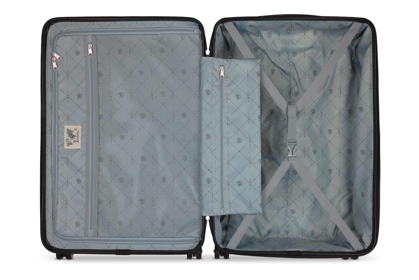 bugatti Hartschalenkoffer L – geöffnet