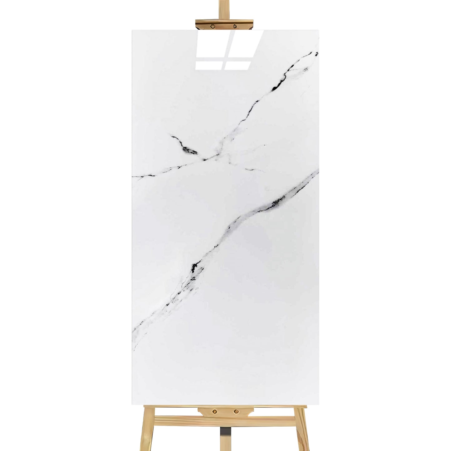 H-basics Klebefliesen Weiß Marmor 60x30 cm