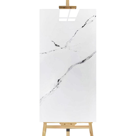 H-basics Klebefliesen Weiß Marmor 60x30 cm