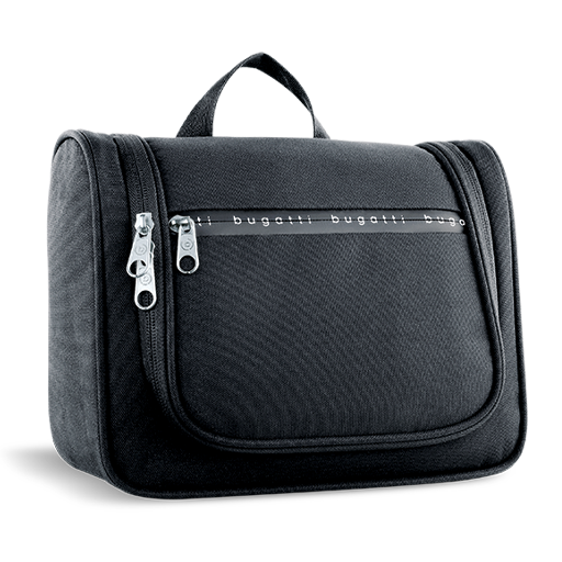 bugatti Kulturtasche mit Aufhängehaken und mehreren Fächern für die Reise