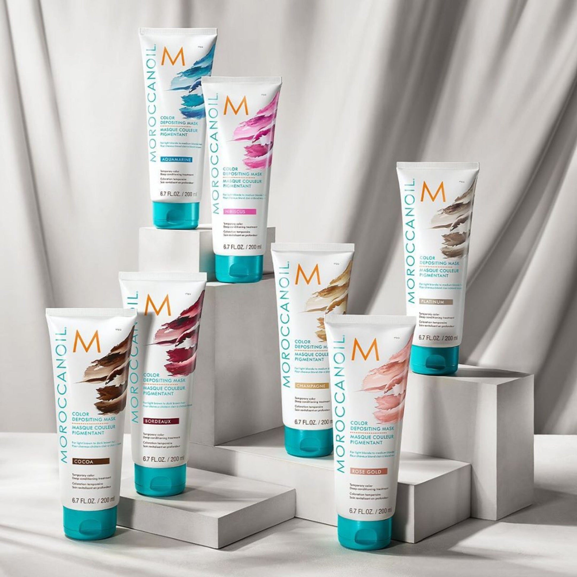 Moroccanoil Color Depositing Masks Farbübersicht