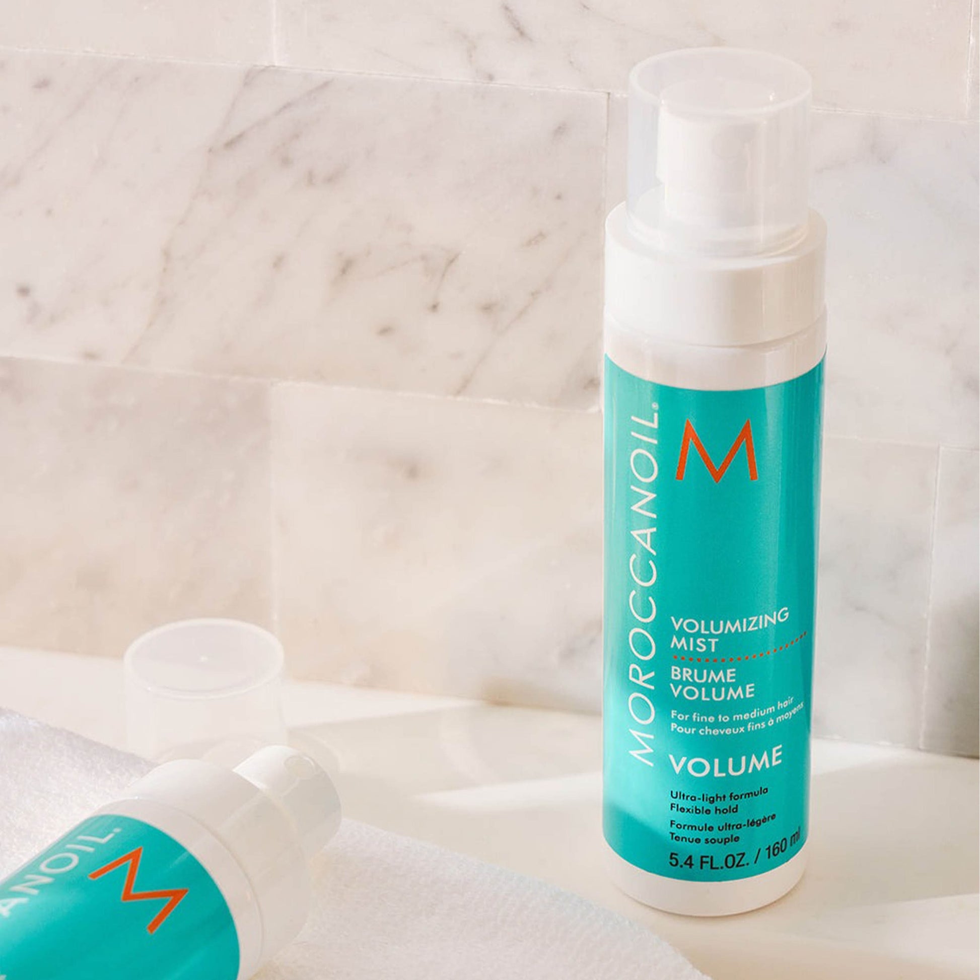 Moroccanoil Volumizing Mist Anwendung