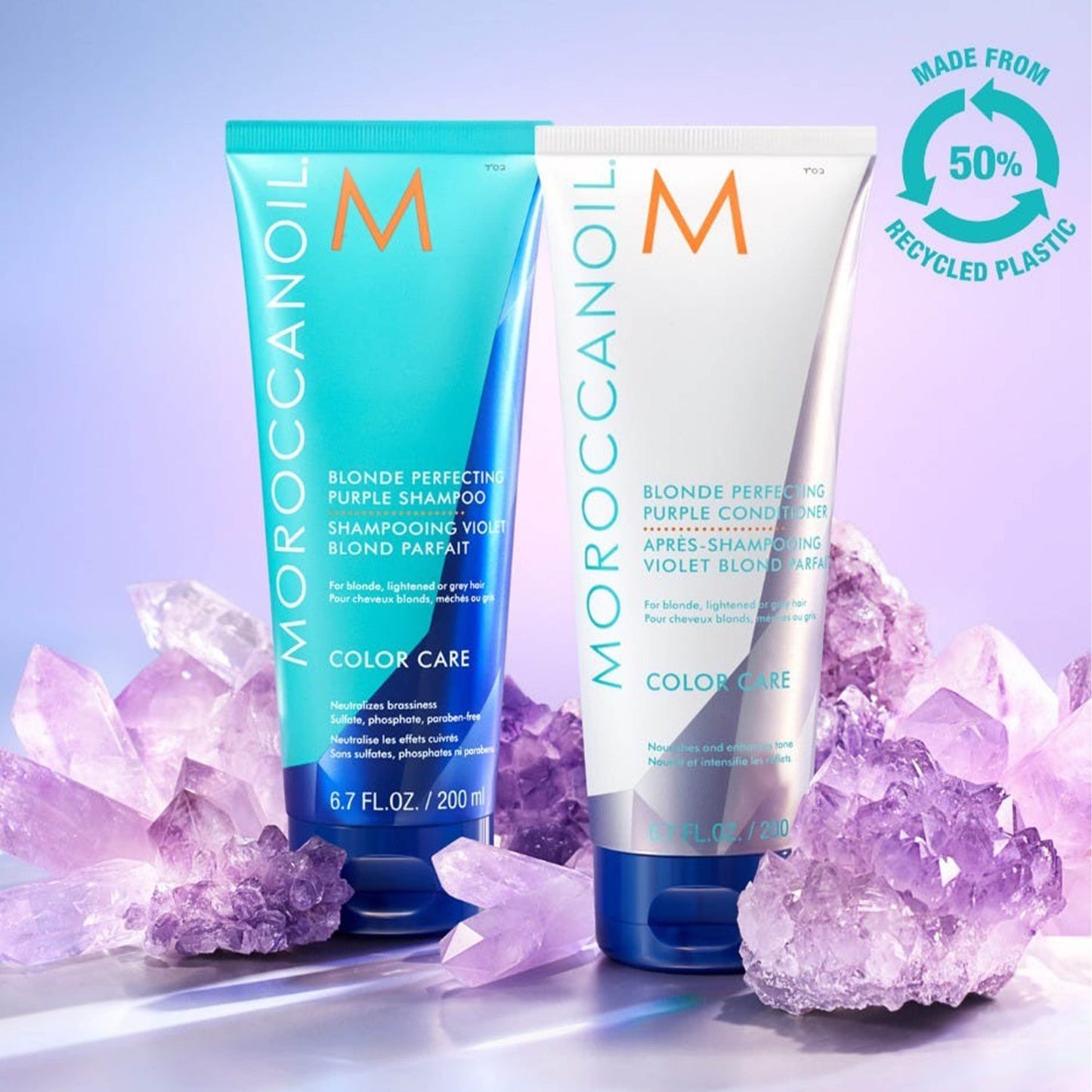 Moroccanoil Blonde Perfecting Purple Conditioner