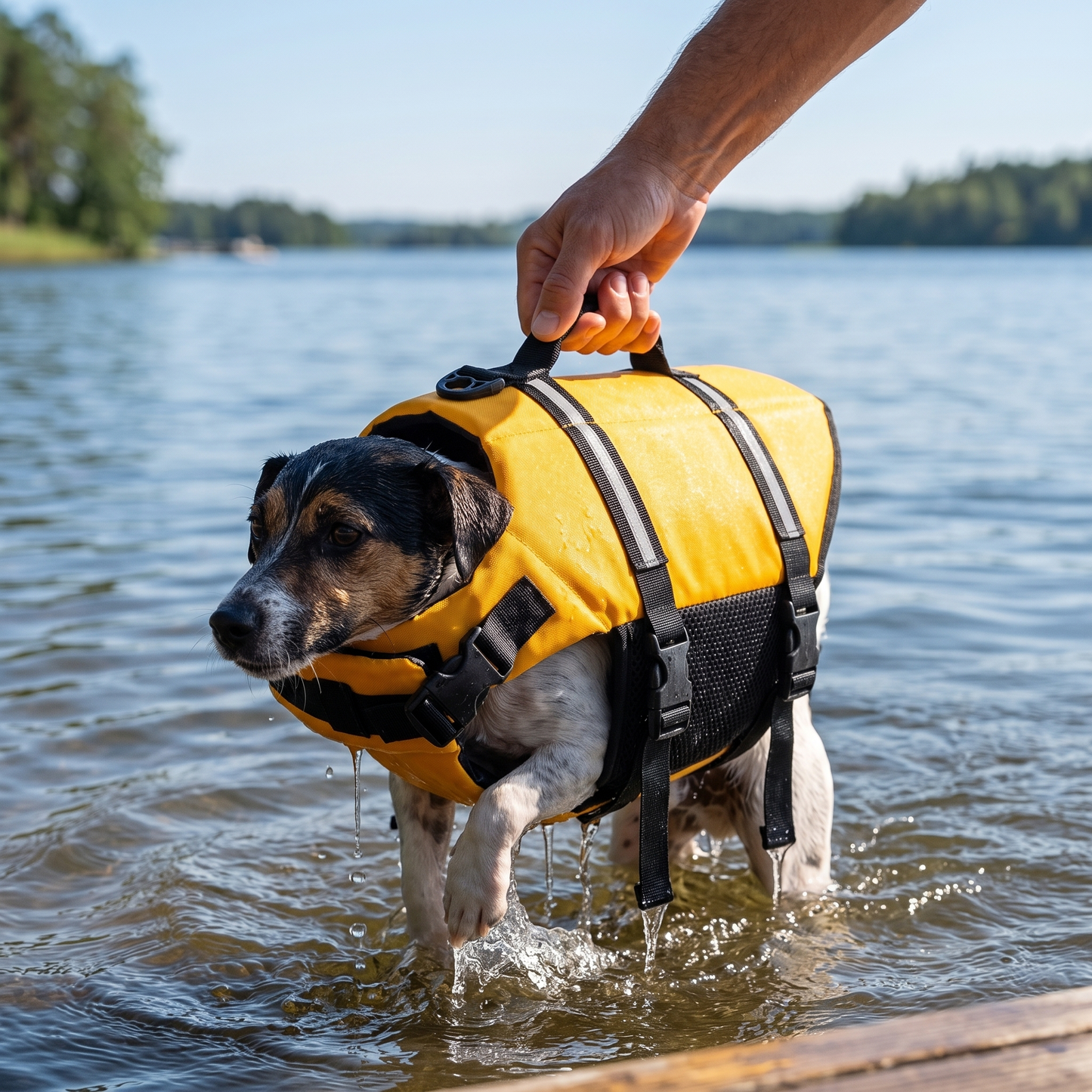 Rückengriff im Einsatz – Hund sicher führen