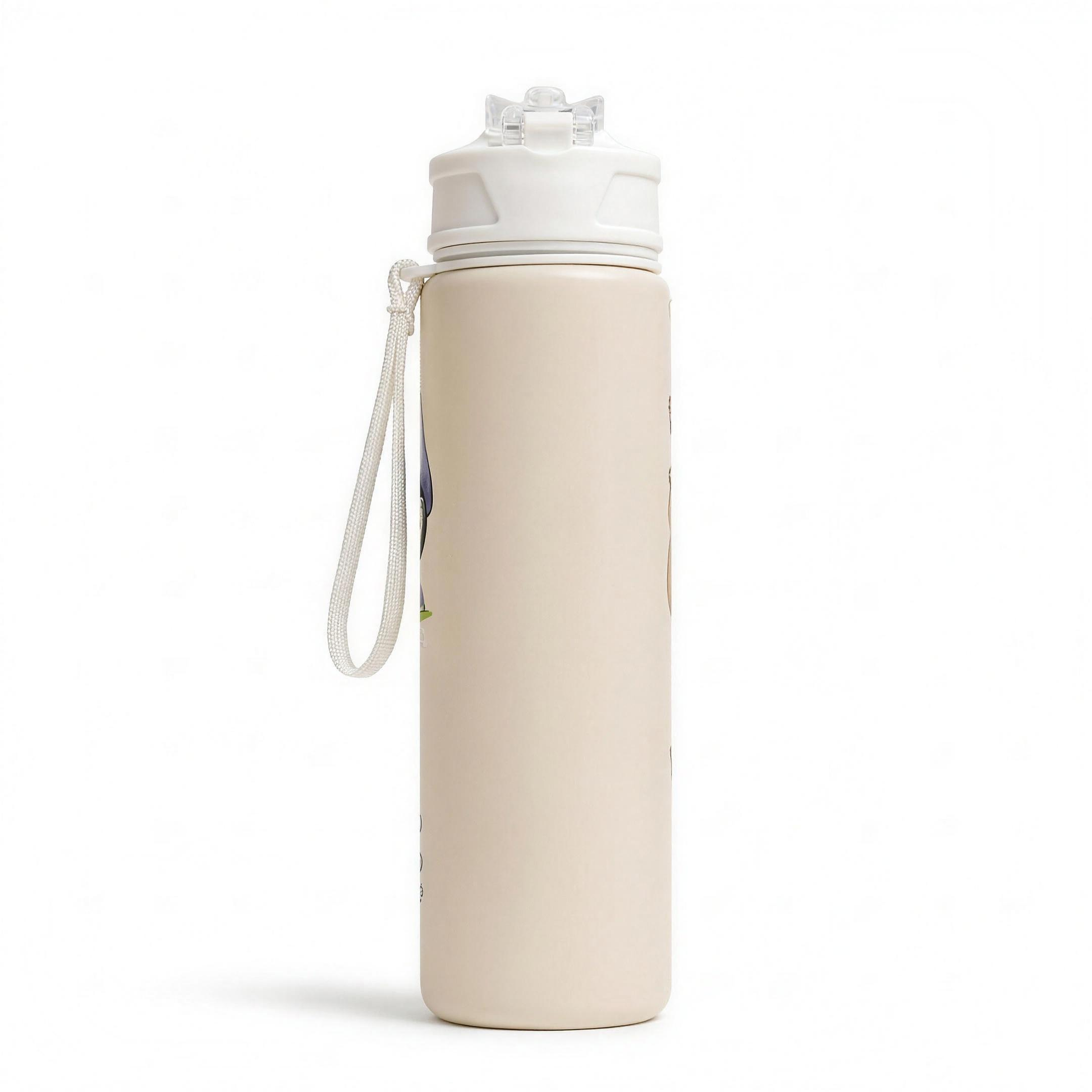 Trinkflasche Rückansicht mit Trageschlaufe