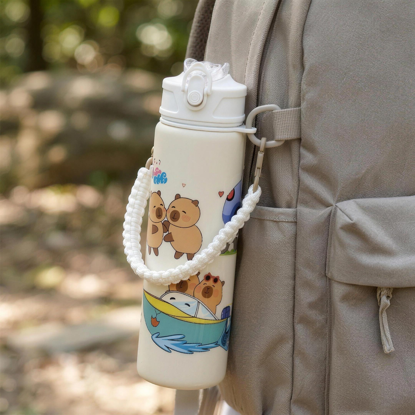 Trageschlaufe zum Befestigen am Rucksack