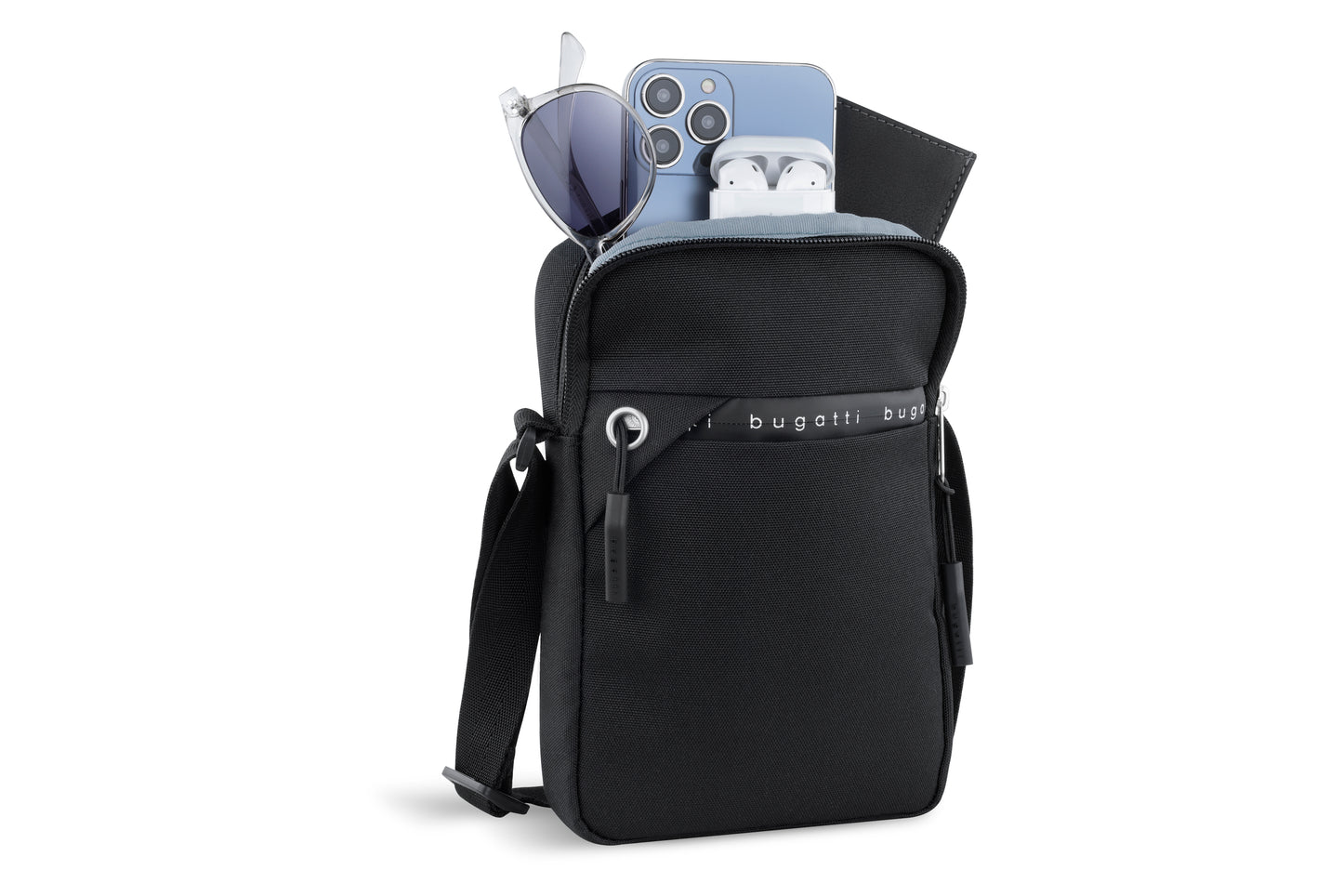 bugatti Schultertasche – mit Zubehör
